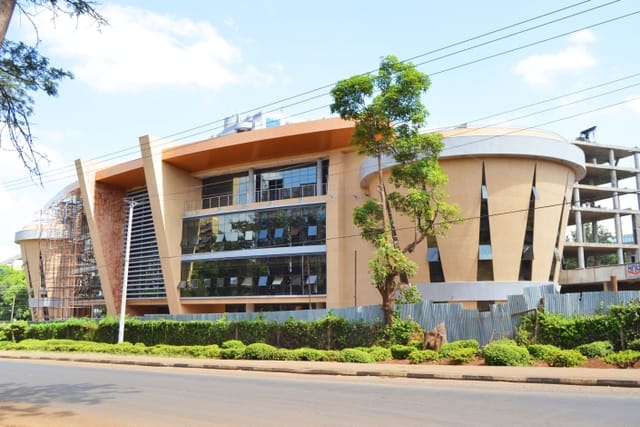 Modern Reading Area at Kenya National Library, ideal for conferences and gatherings.