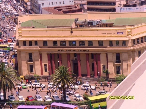 Kenya National Archives venue with classic architecture for events in Nairobi.