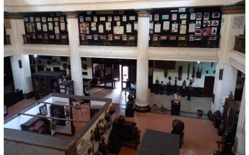 Kenya National Archives venue with high ceilings for conferences and exhibitions.