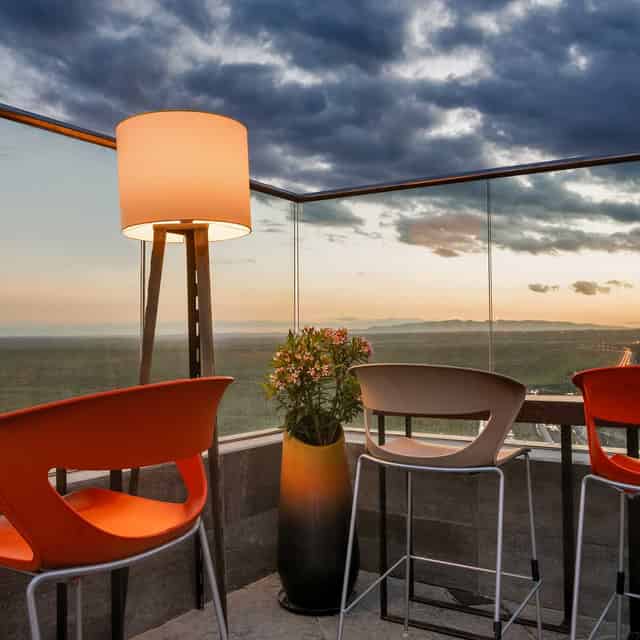 rooftop bar