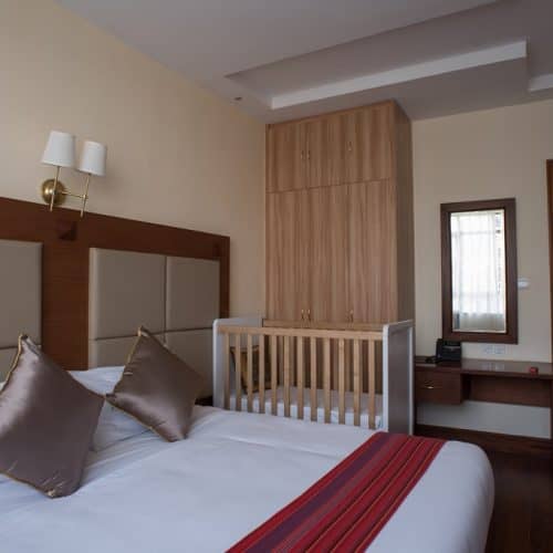 Family-friendly seminar room at KSMS Conference Centre, ideal for events and accommodations.
