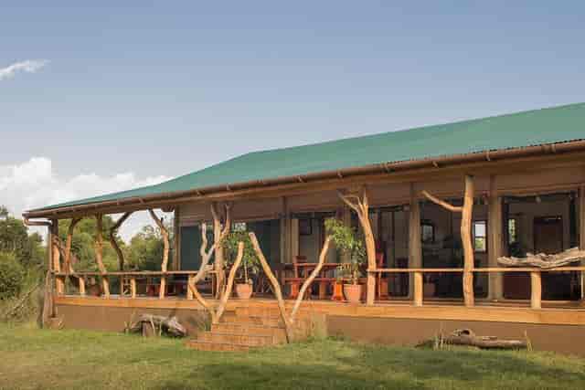 Charming rustic lodge in Ol Pejeta Conservancy for retreats and small conferences.