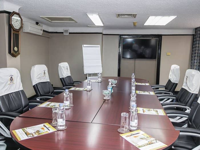 Executive Board Room at Royal Nairobi Golf Club, ideal for corporate meetings and events.