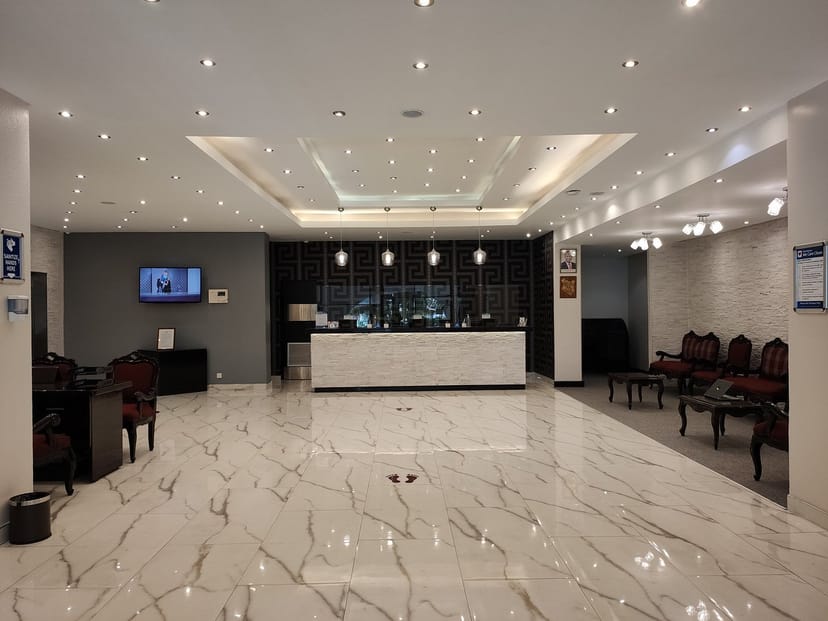 Modern Ballroom reception at Trademark Hotel Nairobi, perfect for events and meetings.