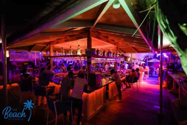 Vibrant function room at The Beach Rivonia ideal for cocktail receptions and parties.