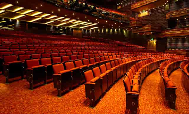 Montecasino Theatre auditorium with tiered seating for conferences and performances