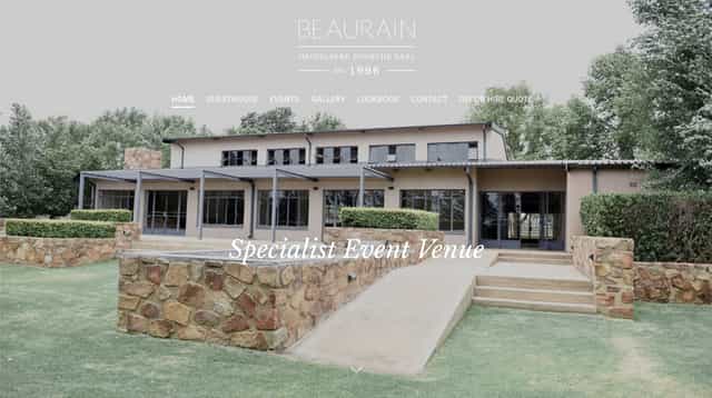 Modern Poortjie Venue with spacious outdoor areas for corporate events and gatherings.