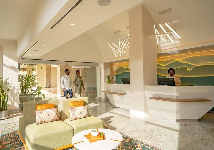Siam lobby at Dusit Princess Hotel, modern design, ideal for events and networking.