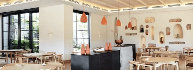 Elegant meeting space at La Petite Colombe, perfect for networking events and workshops.