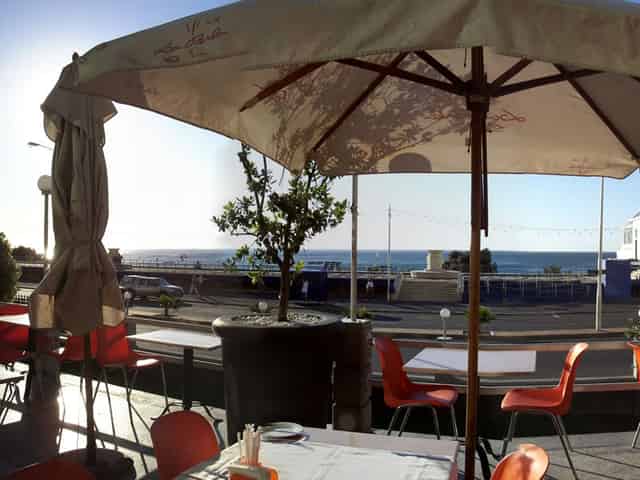 Ocean-view terrace