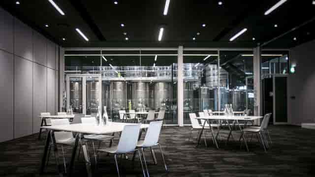 Elegant Grand Hall at Hazendal Wine Estate, ideal for corporate events and networking.