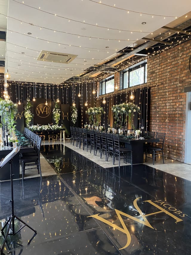 Elegant outdoor garden at Number Nineteen for sophisticated weddings and corporate events.