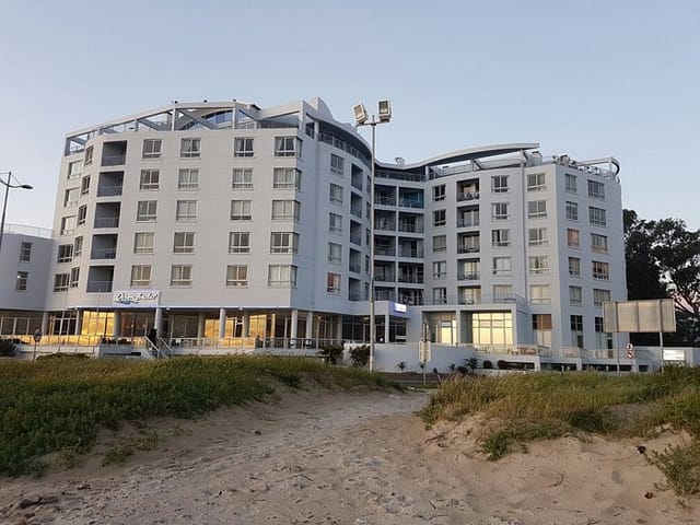 Modern beachfront conference center in Ocean Breeze Hotel for events and meetings.