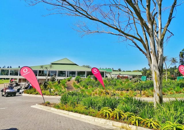 Outlook Restaurant at Mount Edgecombe: lush venue for weddings and events with ample parking.