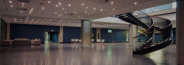 DHL Stadium Mixing Zone: modern event space for conferences and networking.