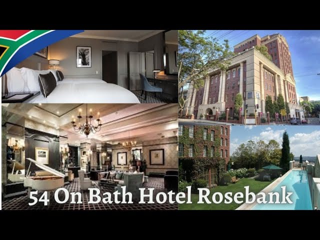 54 On Bath Hotel in Rosebank, luxurious venue for corporate events and social functions.