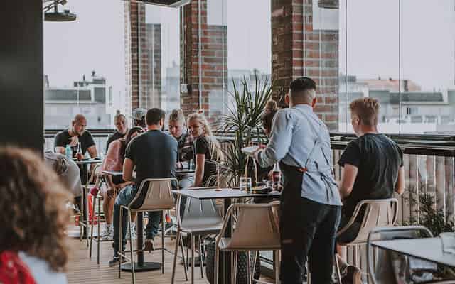 Rooftop terrace