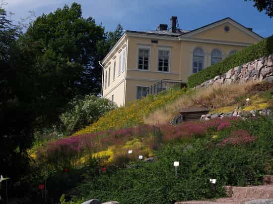 Botanic Garden in Kumpula: lush venue for corporate retreats and outdoor events.