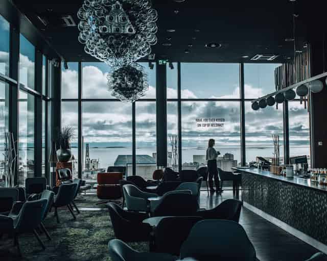 Rooftop bar