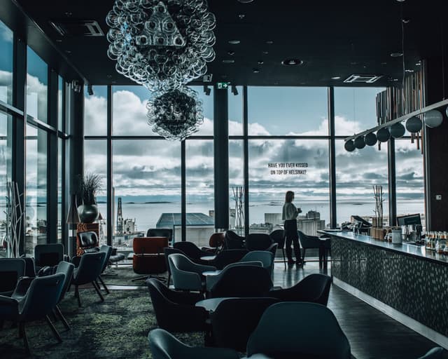 Rooftop bar