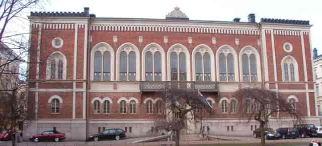 Assembly Hall in House of Nobility, red brick venue for meetings and events