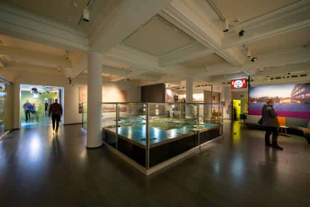Museum lobby