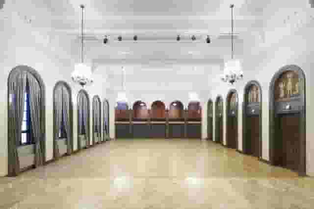 Museum lobby