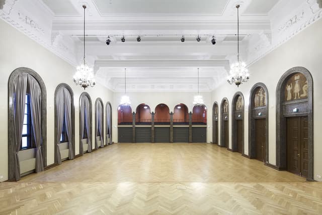 Museum lobby