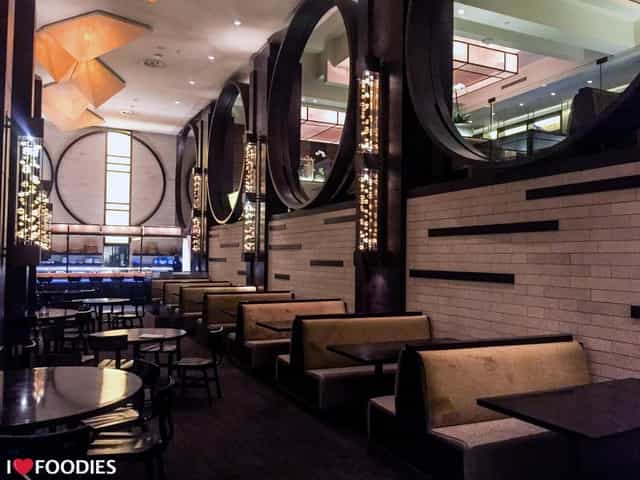 Elegant restaurant interior in Nobu Cape Town for upscale corporate events.