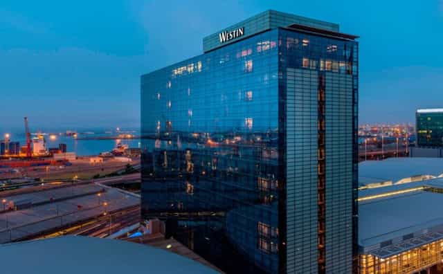 Sleek Grand Ballroom at The Westin Cape Town, perfect for upscale conferences and events.