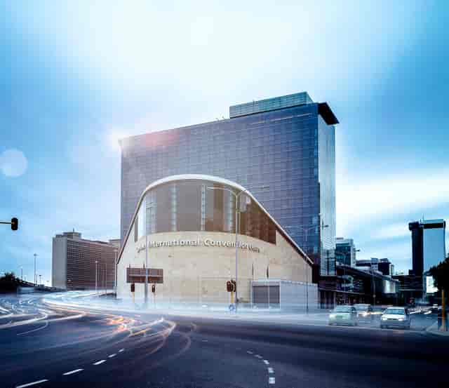 Modern CTICC Convention Centre with striking architecture for versatile events and conferences.