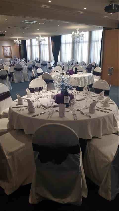 Elegant banquet setting at Cape Town Lodge for upscale events and conferences.