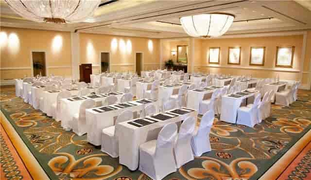 Elegant meeting space in The Ballroom at The Table Bay, ideal for corporate events.