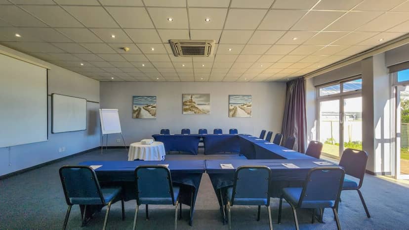 Galatea Conference Room at The Blue Peter Hotel, perfect for workshops and meetings.