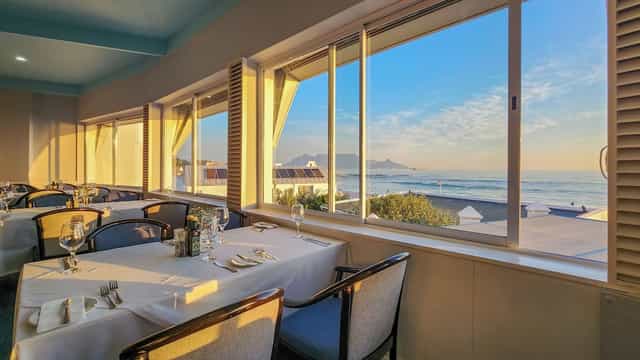 Elegant Galatea Conference room with ocean view, ideal for upscale events and meetings.
