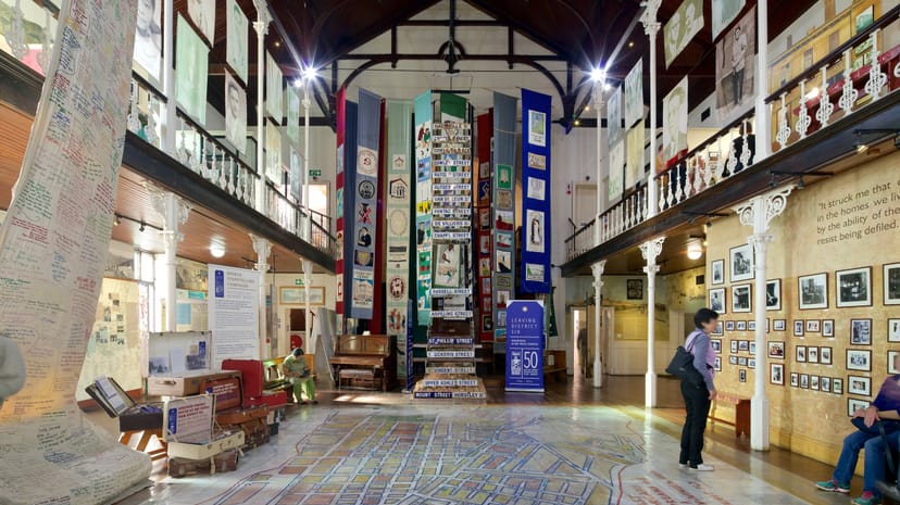 Exhibition Hall at District Six Museum, spacious venue for events and workshops.