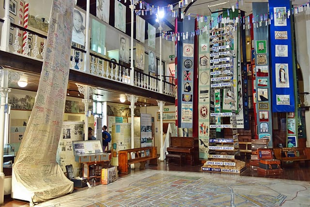 Exhibition Hall in District Six Museum: unique venue for immersive events and exhibitions.
