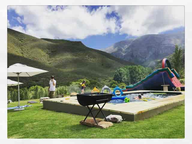 Glamping tents in Pat Busch, ideal for team-building events and outdoor gatherings.
