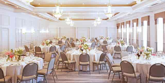 Elegant banquet room at Belmond Mount Nelson Hotel, ideal for weddings and formal events.