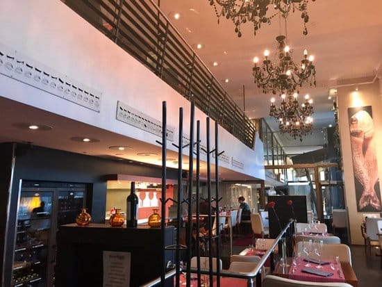 Elegant event space in Casa Largo with modern decor for upscale gatherings.