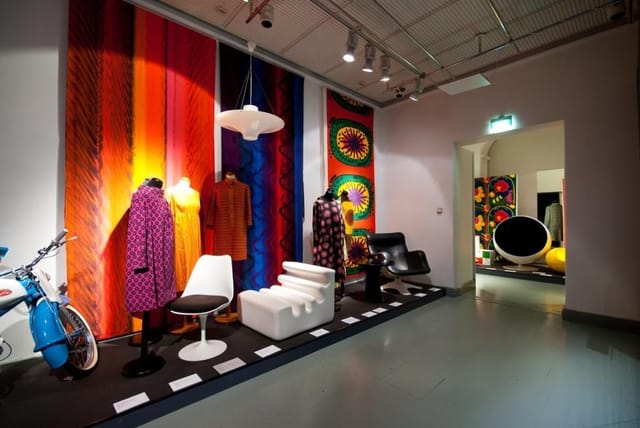 Vibrant event space at Design Museum, perfect for creative workshops and networking.