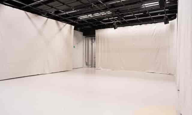 Kookos Auditorium 2 at Uniarts Helsinki, blank space for versatile events and meetings.