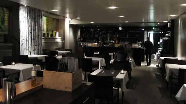 Entire restaurant