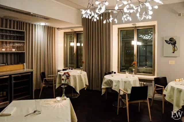 Entire restaurant