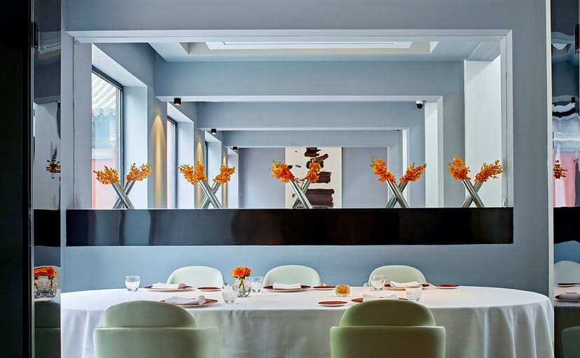 Elegant dining space in TRB Hutong, ideal for intimate gatherings and corporate events.