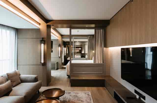 Modern hotel suite in CHAO, ideal for small meetings and VIP gatherings.