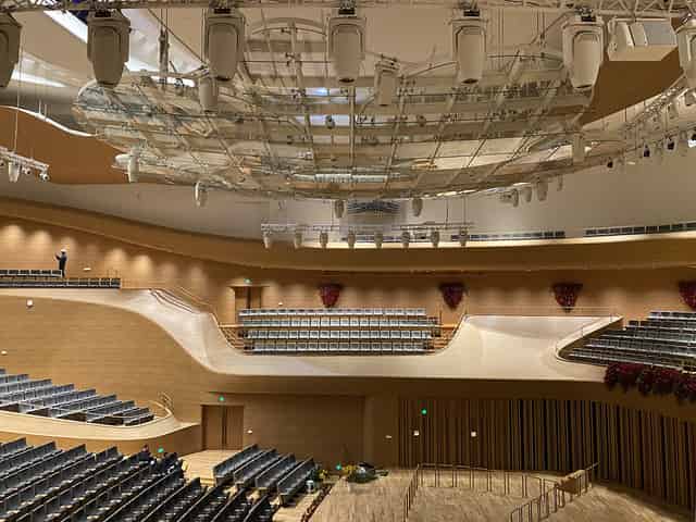 Performance hall