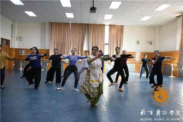 Beijing Dance Academy studio with dancers, ideal for workshops and performances.