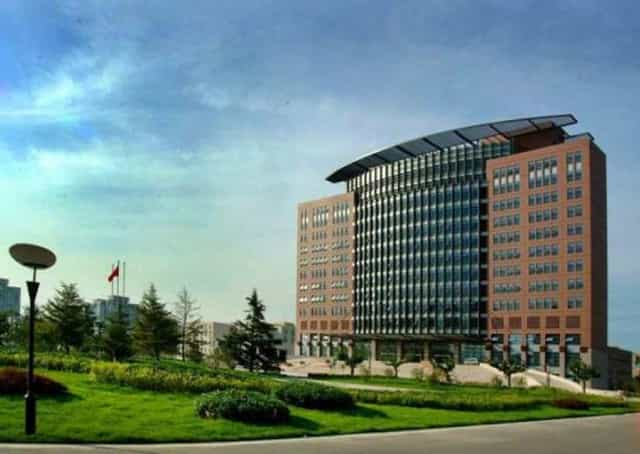 Modern conference center at Beijing University of Technology, perfect for corporate events.