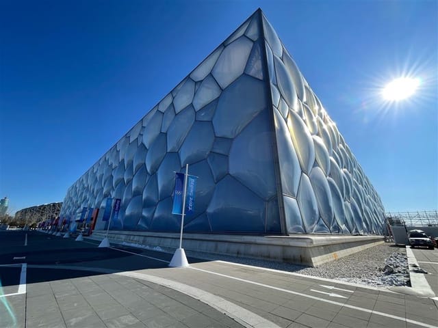 Water Cube to Ice Cube ...